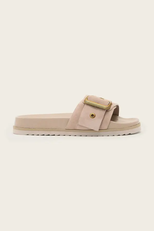 AllSaints Natikače od brušene kože AllSaints Ellie Western Sandal
