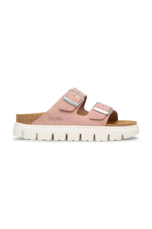 Birkenstock Natikače od brušene kože Arizona Chunky Birkenstock x Papillio