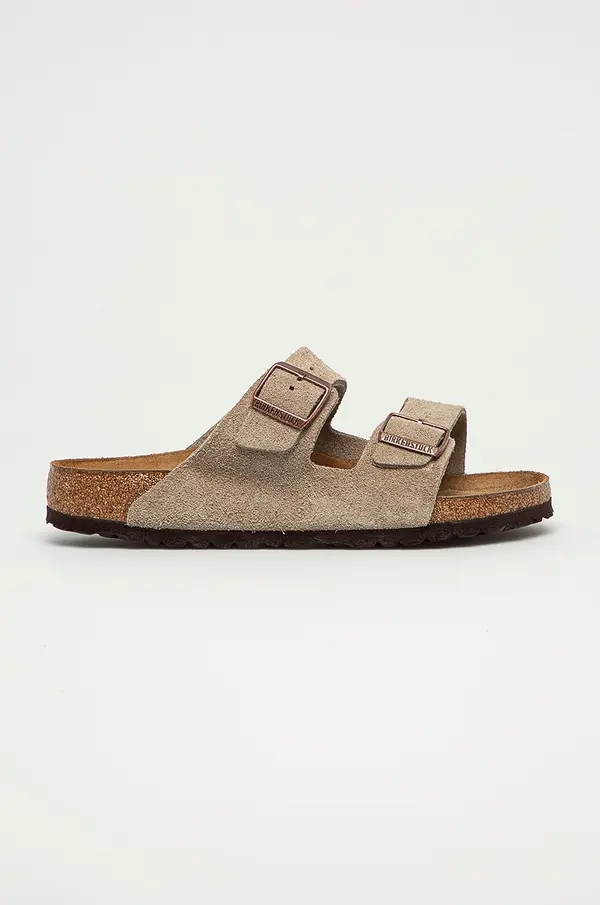 Birkenstock Natikače od brušene kože Birkenstock Arizona