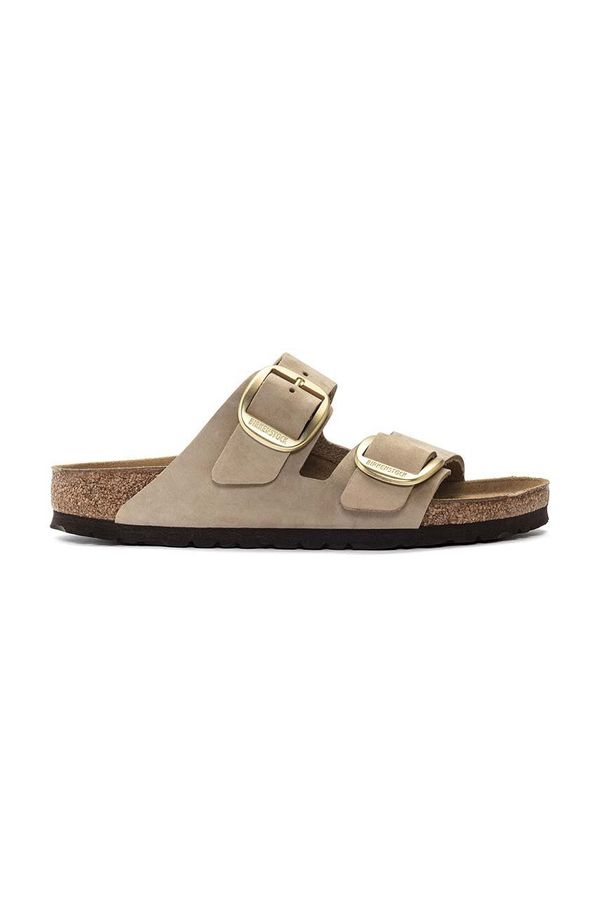 Birkenstock Natikače od brušene kože Birkenstock Arizona Big Buckle za žene, boja: bež, 1024064
