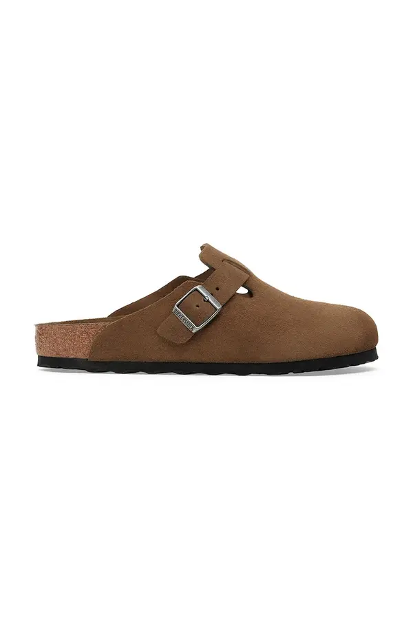 Birkenstock Natikače od brušene kože Birkenstock Boston