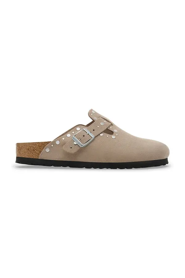 Birkenstock Natikače od brušene kože Birkenstock Boston Rivet