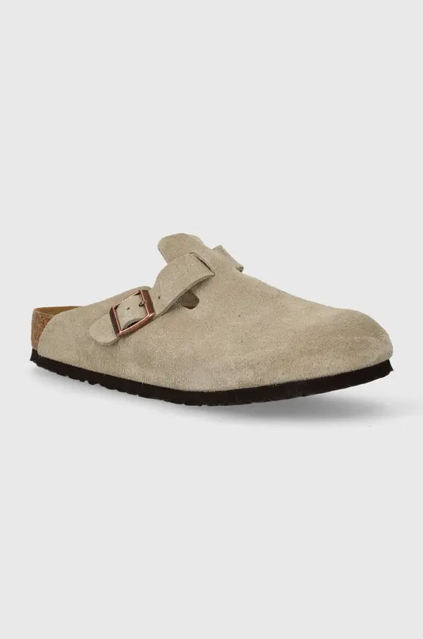 Birkenstock Natikače od brušene kože Birkenstock Boston