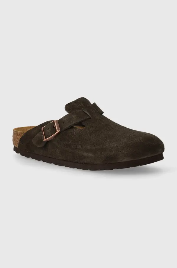 Birkenstock Natikače od brušene kože Birkenstock Boston