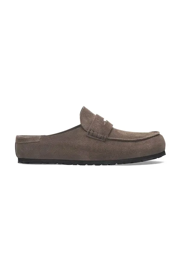 Birkenstock Natikače od brušene kože Birkenstock Naples Wrapped LEVE