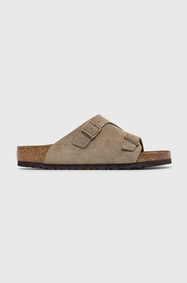 Birkenstock Natikače od brušene kože Birkenstock