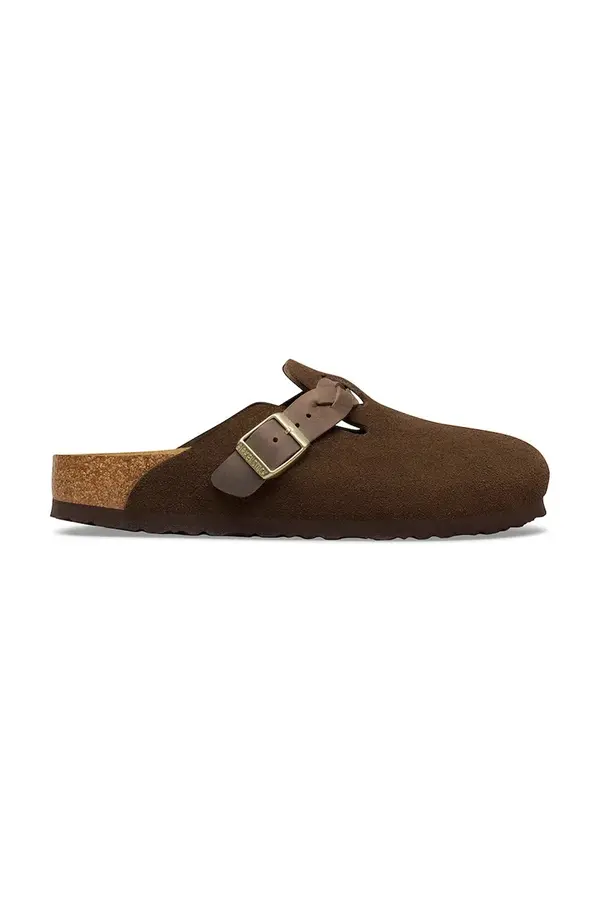 Birkenstock Natikače od brušene kože Boston Braided