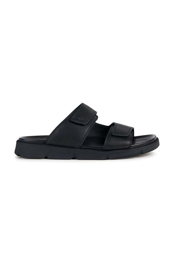 Geox Natikače od brušene kože Geox U XAND 2S za muškarce, boja: crna