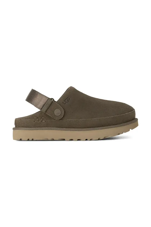 UGG Natikače od brušene kože UGG W Goldenstar Clog