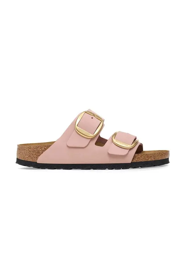 Birkenstock Natikače od nubuk kože Birkenstock Arizona Big Buckle