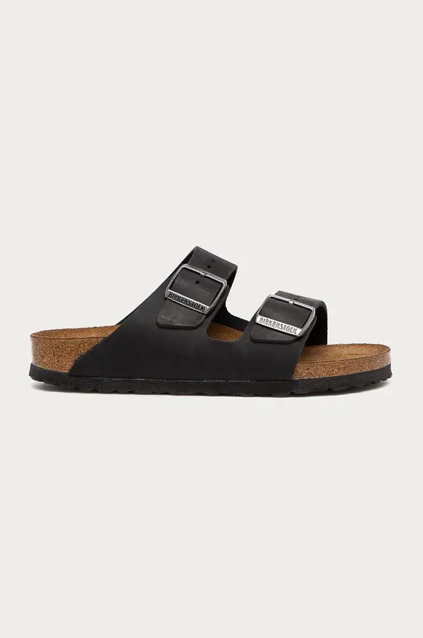 Birkenstock Natikače od nubuk kože Birkenstock Arizona