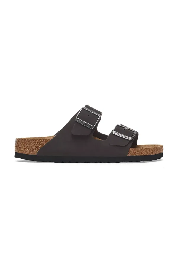 Birkenstock Natikače od nubuk kože Birkenstock Arizona SFB boja: crna, 1019011