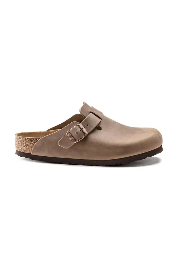 Birkenstock Natikače od nubuk kože Birkenstock Boston