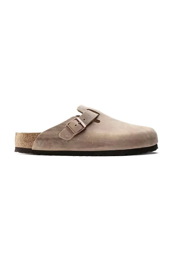Birkenstock Natikače od nubuk kože Birkenstock Boston SFB