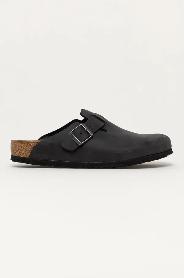 Birkenstock Natikače od nubuk kože Birkenstock Boston SFB