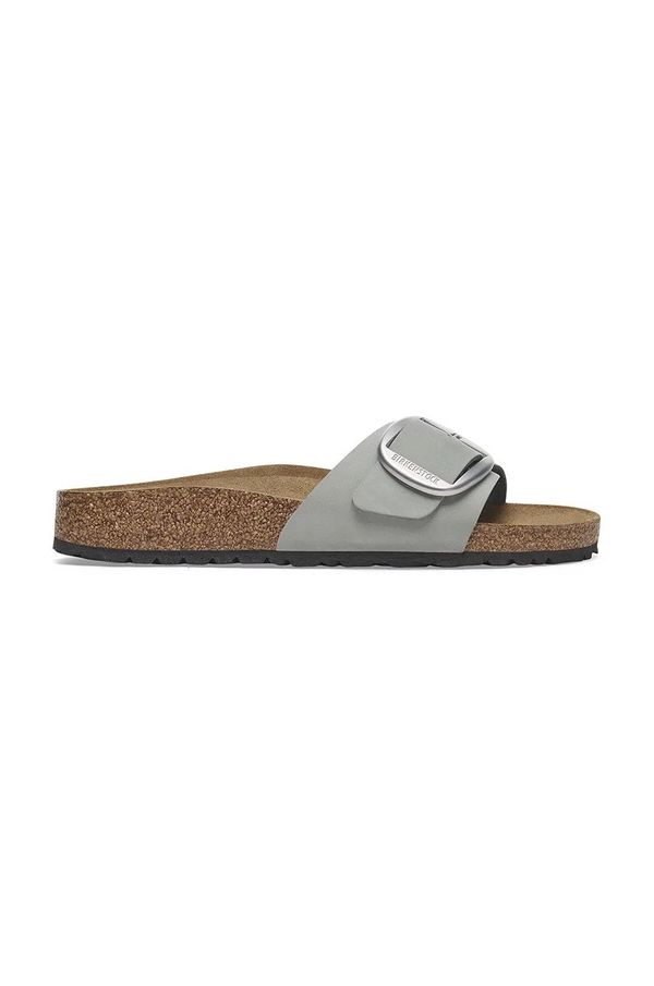Birkenstock Natikače od nubuk kože Birkenstock Madrid Big Buckle 1029293