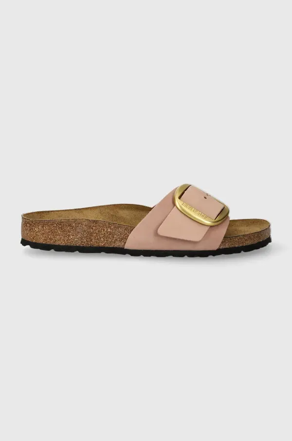 Birkenstock Natikače od nubuk kože Birkenstock Madrid Big Buckle