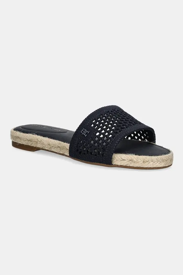 Tommy Hilfiger Natikače Tommy Hilfiger KNIT MESH ESPADRILLE FLAT SANDAL