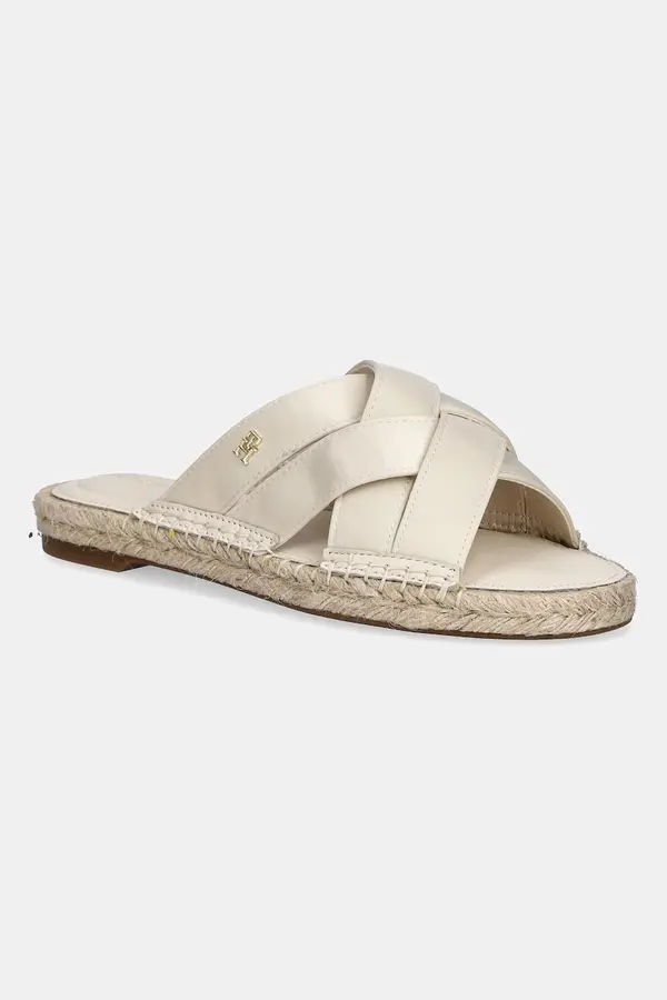 Tommy Hilfiger Natikače Tommy Hilfiger SATIN ESPADRILLE MULE