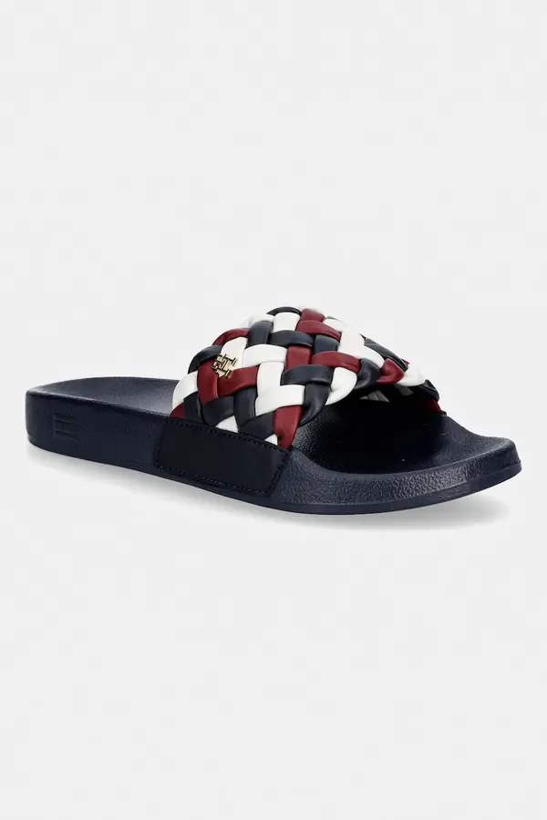 Tommy Hilfiger Natikače Tommy Hilfiger TH CORNROW POOL SLIDE