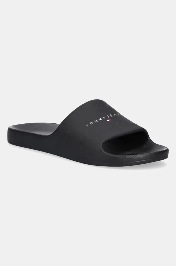 Tommy Jeans Natikače Tommy Jeans BASIC SANDAL za muškarce, boja: crna, EM0EM01559