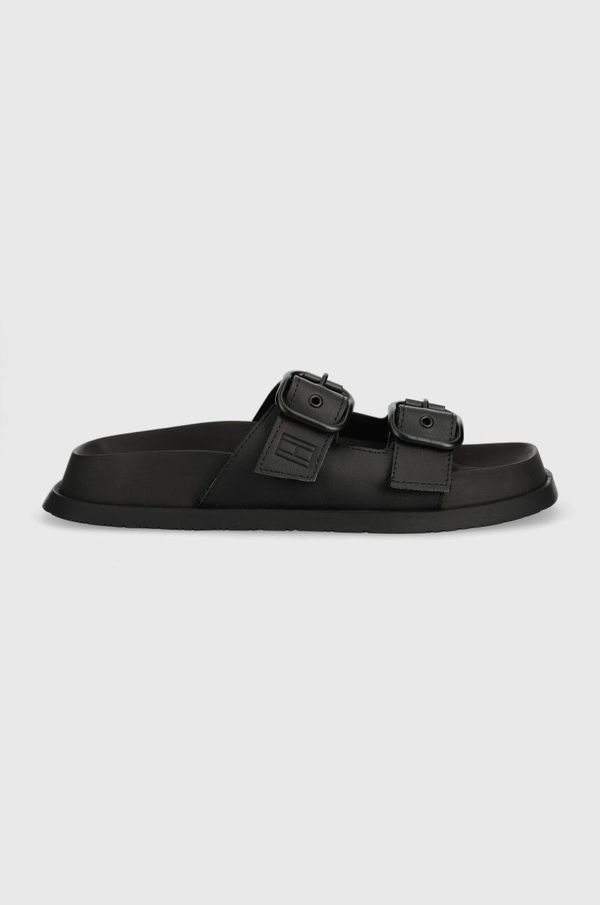 Tommy Jeans Natikače Tommy Jeans FANCY SANDAL za žene, boja: crna, EN0EN02136