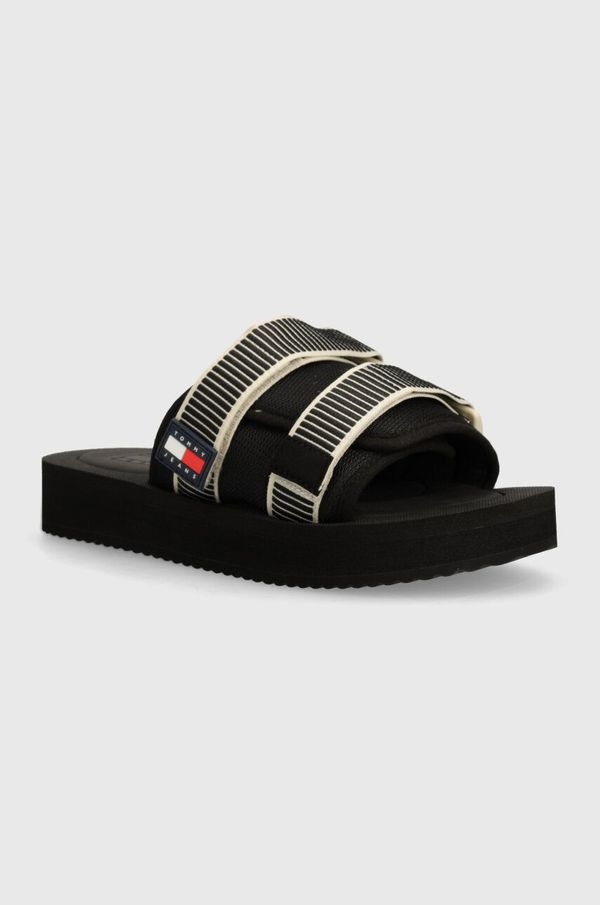 Tommy Jeans Natikače Tommy Jeans TJM SANDAL CASUAL za muškarce, boja: crna, EM0EM01389