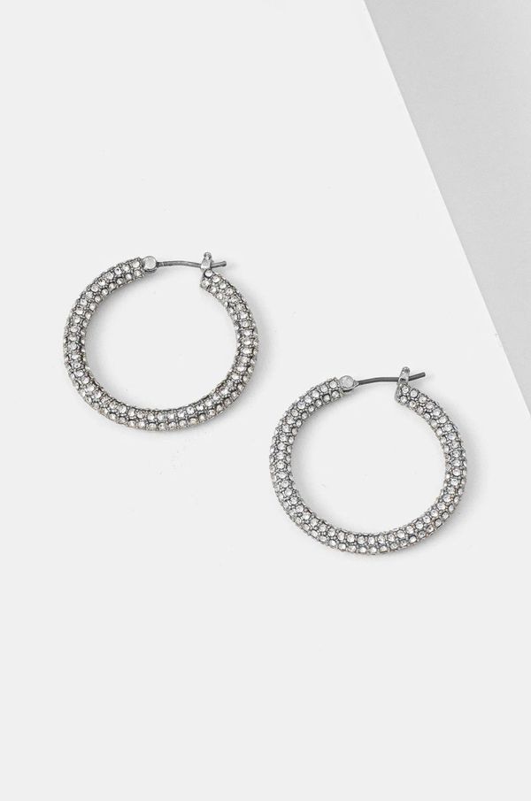 Lauren Ralph Lauren Naušnice Lauren Ralph Lauren PE 30MM PAVE HOOP 14G00873