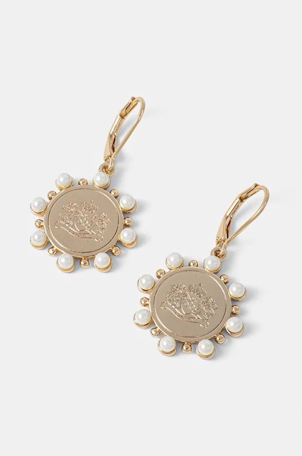 Lauren Ralph Lauren Naušnice Lauren Ralph Lauren PE PEARL COIN DROP 14G00851