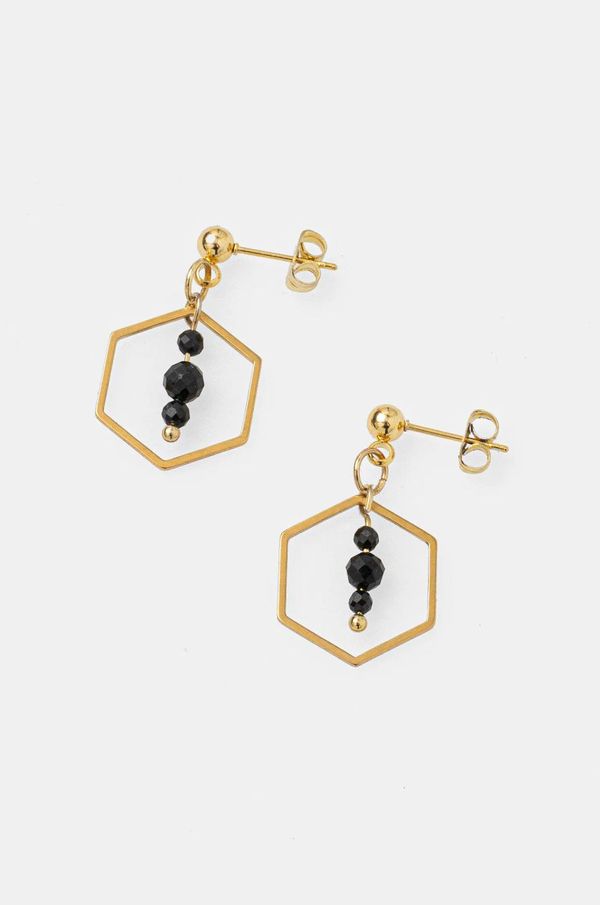 Answear Lab Naušnice od turmalina, ručni rad Answear Lab