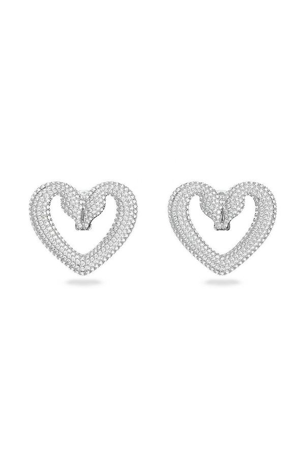 Swarovski Naušnice Swarovski boja: srebrna