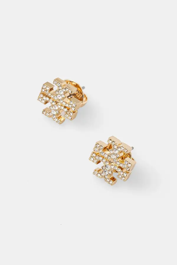 Tory Burch Naušnice Tory Burch Kira Pave Stud 158535-783