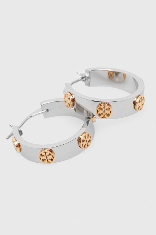 Tory Burch Naušnice Tory Burch Small Miller Stud Hoop 6509402465094, 02