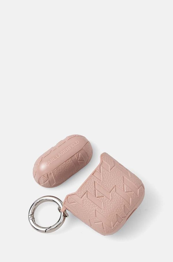 Karl Lagerfeld Navlaka za Karl Lagerfeld AirPods 3 boja: ružičasta, KLA3PGKCPP