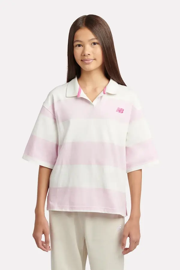 New Balance New Balance polo za djecu od pamuka