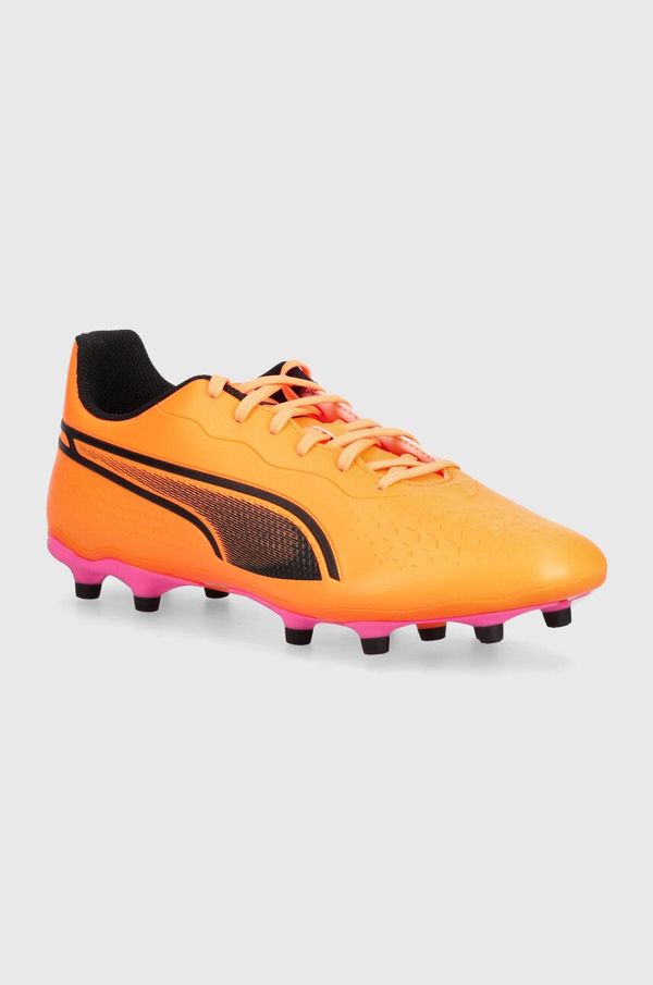 Puma Nogometne tenisice Puma korki King Match boja: narančasta, 107570