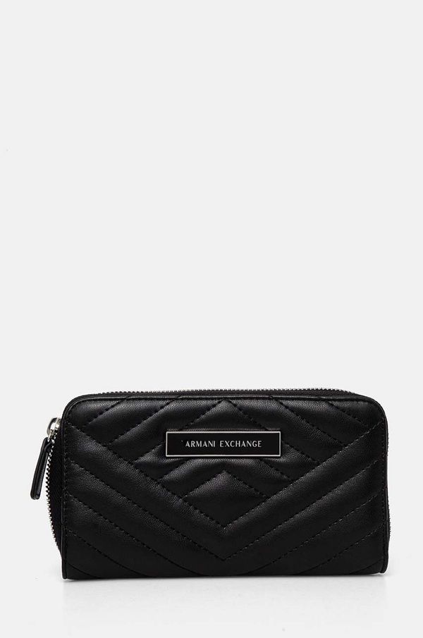 Armani Exchange Novčanik Armani Exchange za žene, boja: crna, 948068 4R742