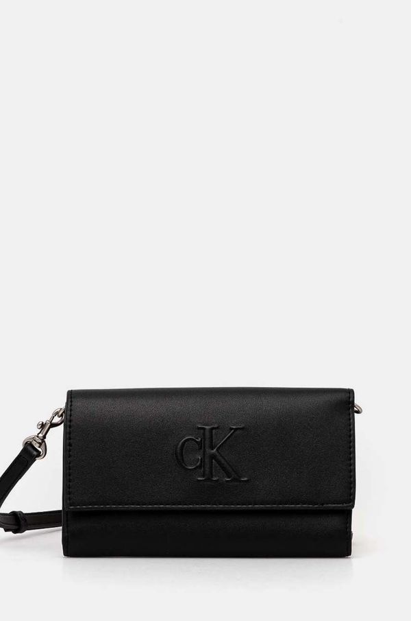 Calvin Klein Jeans Novčanik Calvin Klein Jeans za žene, boja: crna, K60K612742
