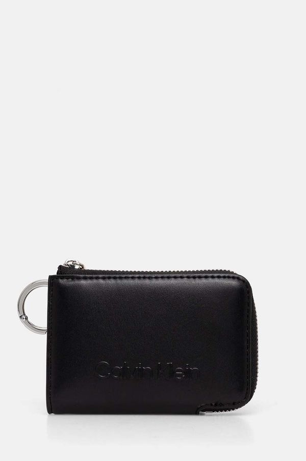 Calvin Klein Novčanik Calvin Klein za žene, boja: crna, K60K612441