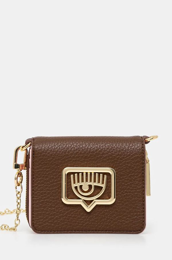 Chiara Ferragni Novčanik Chiara Ferragni za žene, boja: smeđa, 77SB5PB3