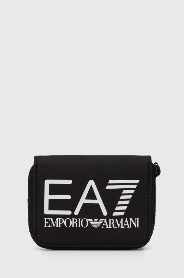 EA7 Emporio Armani Novčanik EA7 Emporio Armani boja: crna, 3R910.245055