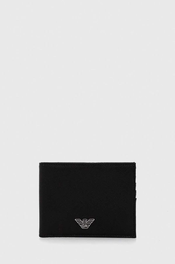 Emporio Armani Novčanik Emporio Armani za muškarce, boja: crna