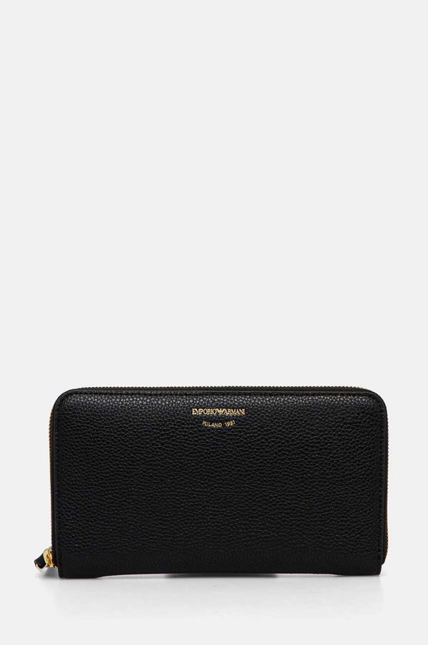 Emporio Armani Novčanik Emporio Armani za žene, boja: crna, EW000366 AF11953