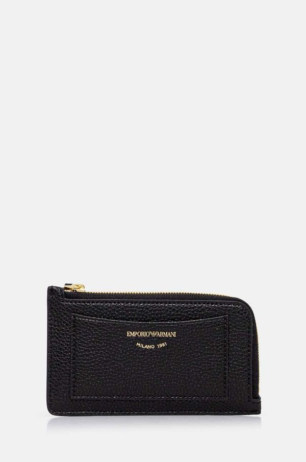 Emporio Armani Novčanik Emporio Armani za žene, boja: crna, EW000367 AF11953