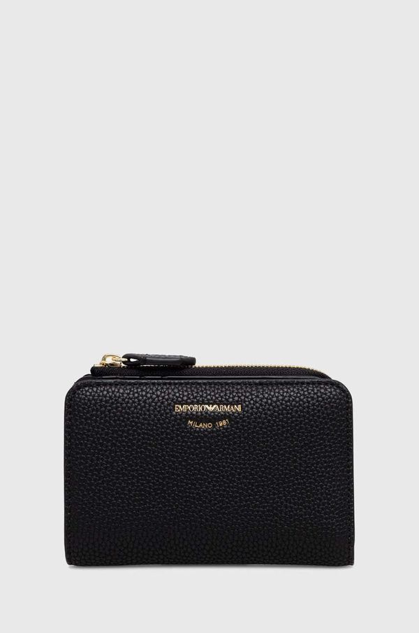 Emporio Armani Novčanik Emporio Armani za žene, boja: crna, Y3H327 YVZ7B