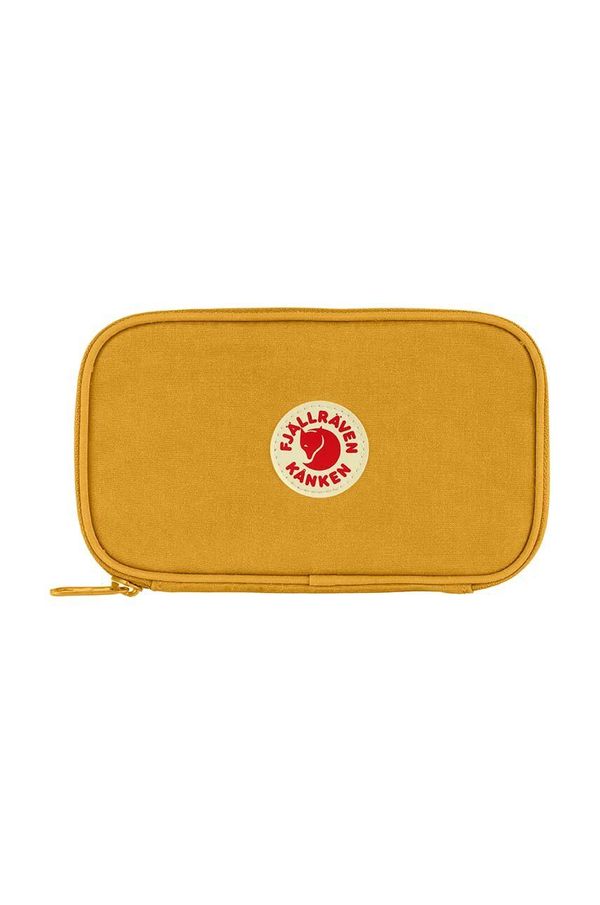 Fjallraven Novčanik Fjallraven Kanken Travel Wallet boja: žuta, F23781