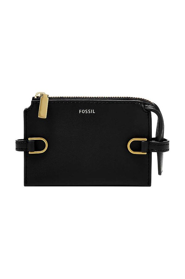 Fossil Novčanik Fossil za žene, boja: crna
