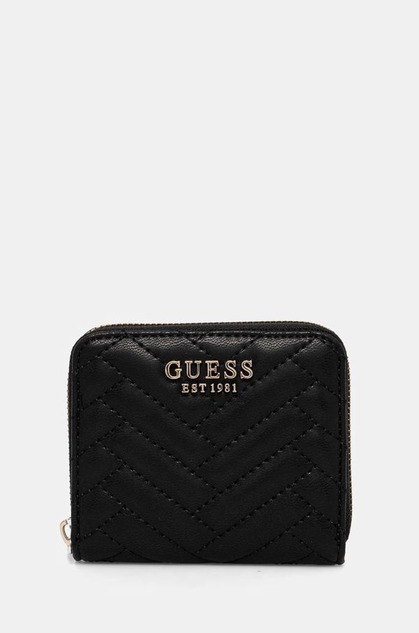 Guess Novčanik Guess ANNING za žene, boja: crna, SWQG95 08137