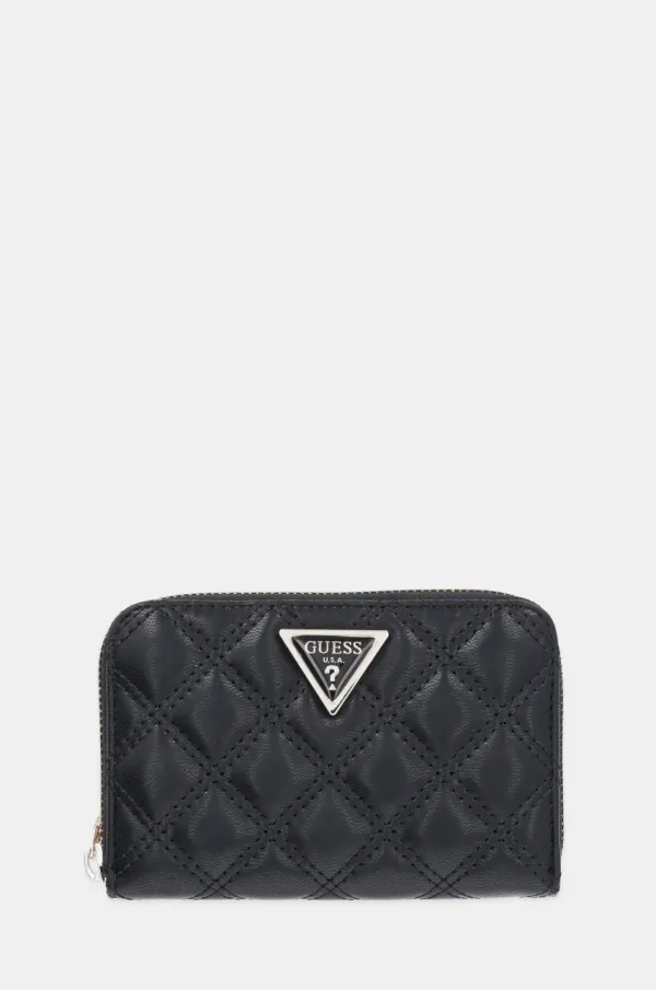 Guess Novčanik Guess GIULLY za žene, boja: crna, SWQG87 48140