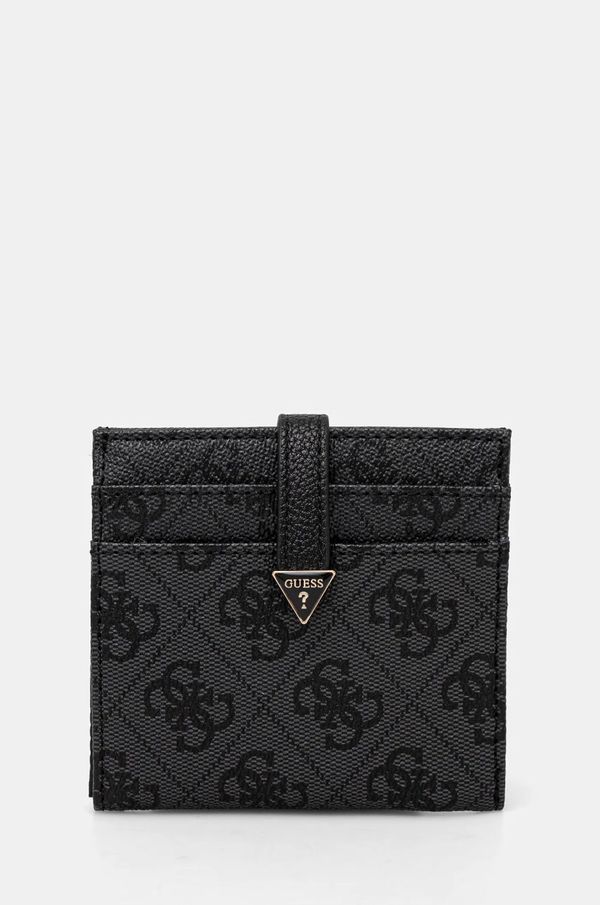 Guess Novčanik Guess LAUREL za žene, boja: crna, SWSG85 00152
